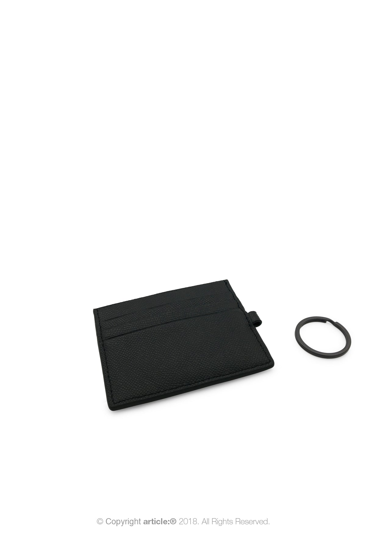 article: #200 Card Holder Men - Noir