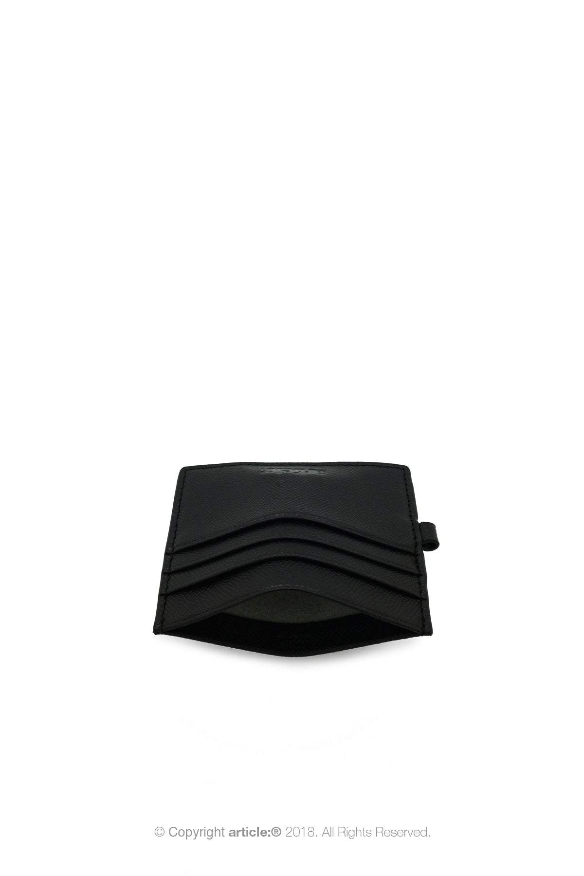 article: #200 Card Holder Men - Noir