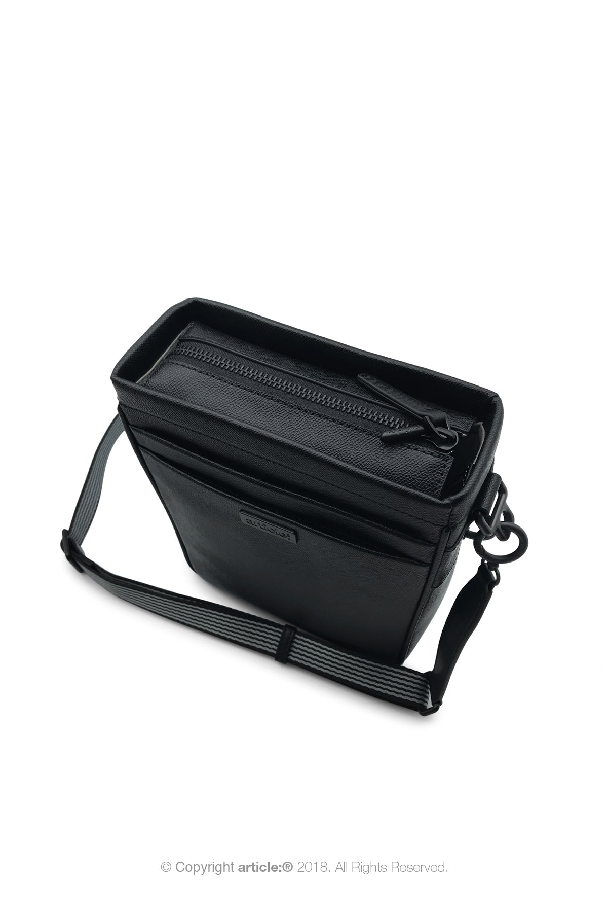 article: #165 Bag Mini Messenger Men - Noir