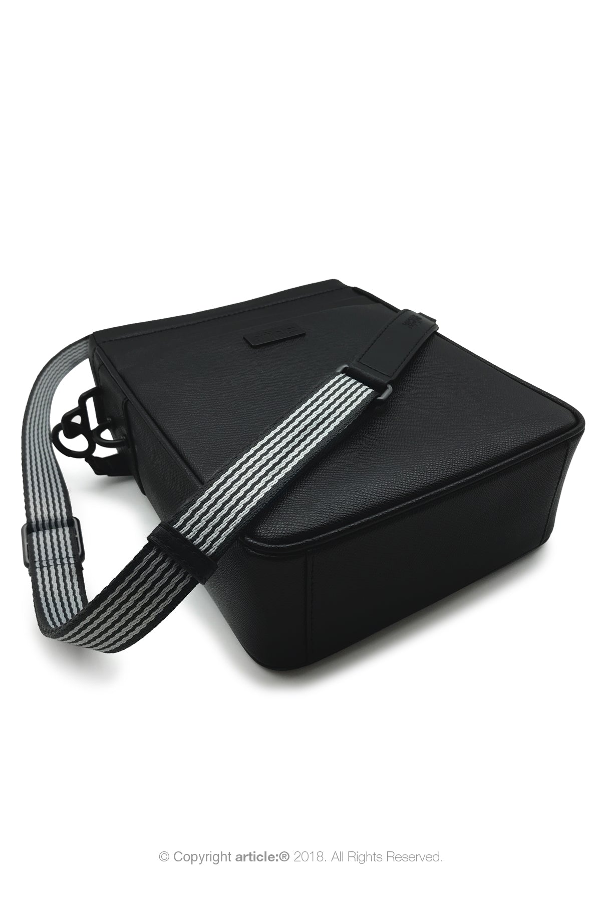 article: #165 Bag Mini Messenger Men - Noir