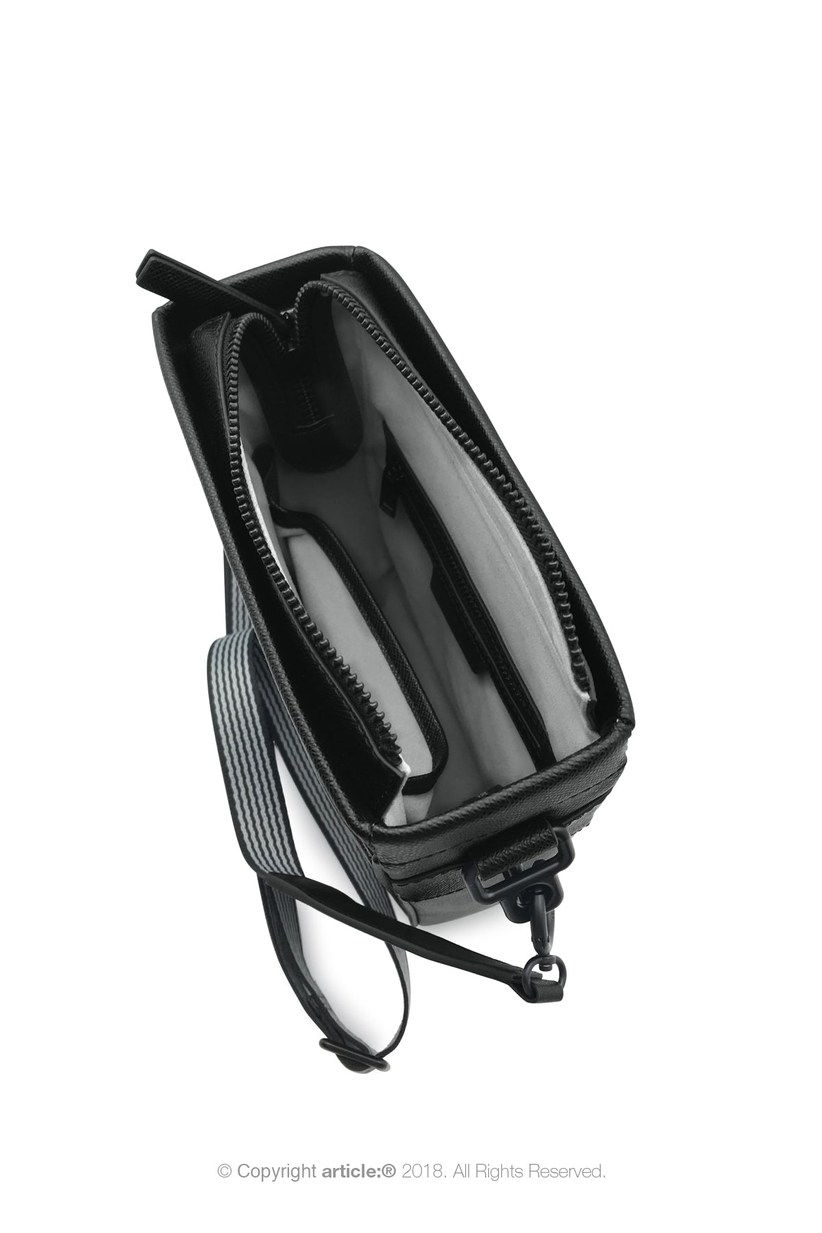 article: #165 Bag Mini Messenger Men - Noir