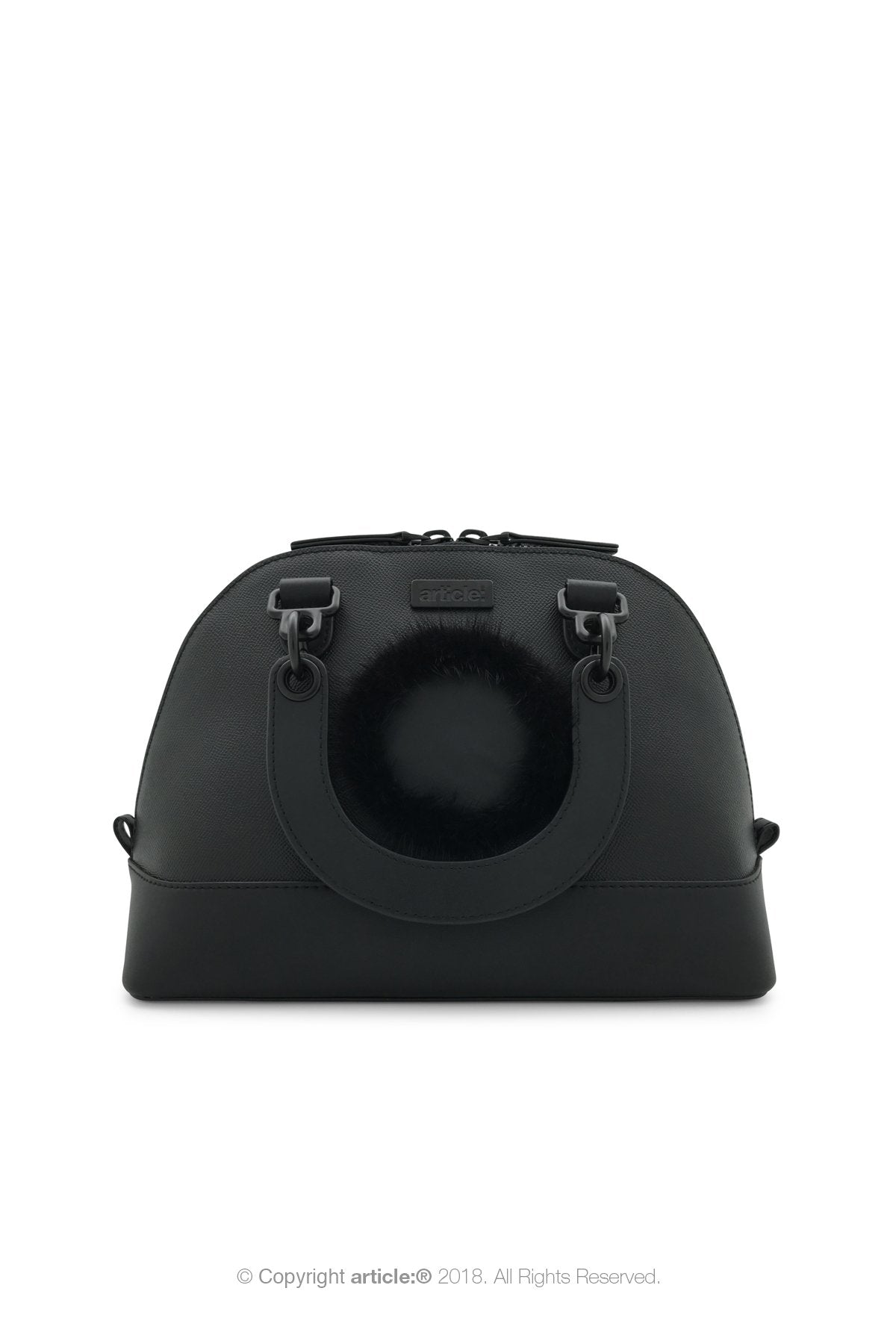 article: #140 Handbag Top Handle - Noir