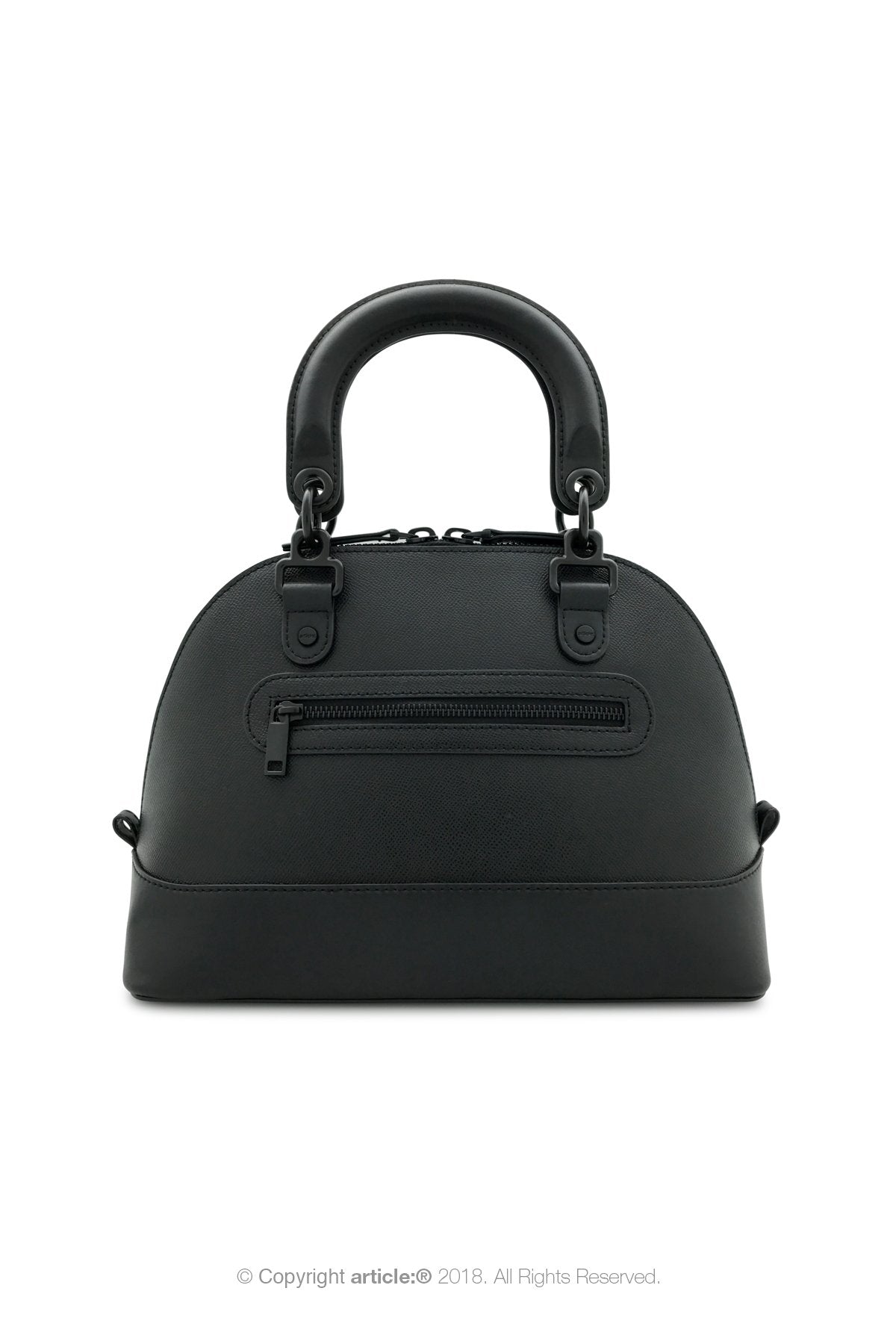 article: #140 Handbag Top Handle - Noir