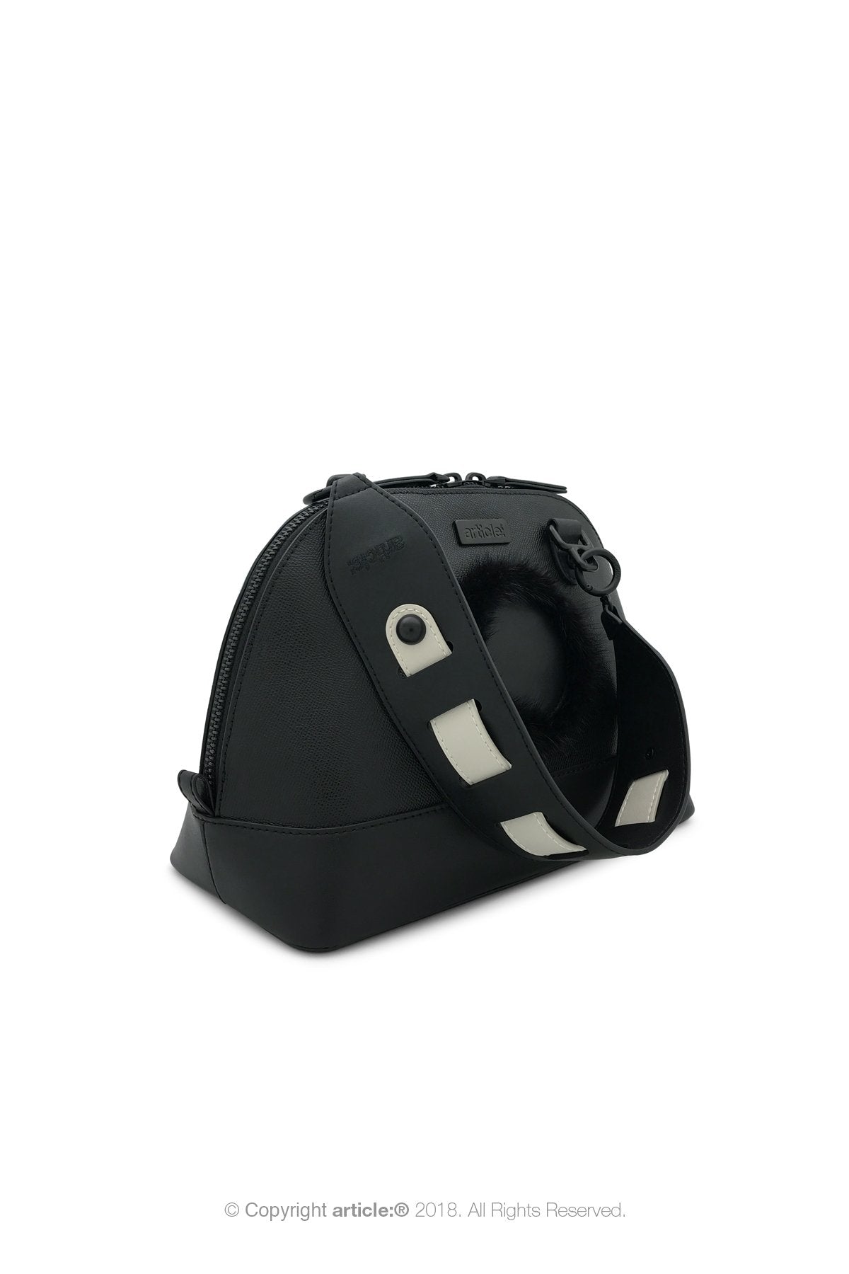 article: #140 Handbag Top Handle - Noir