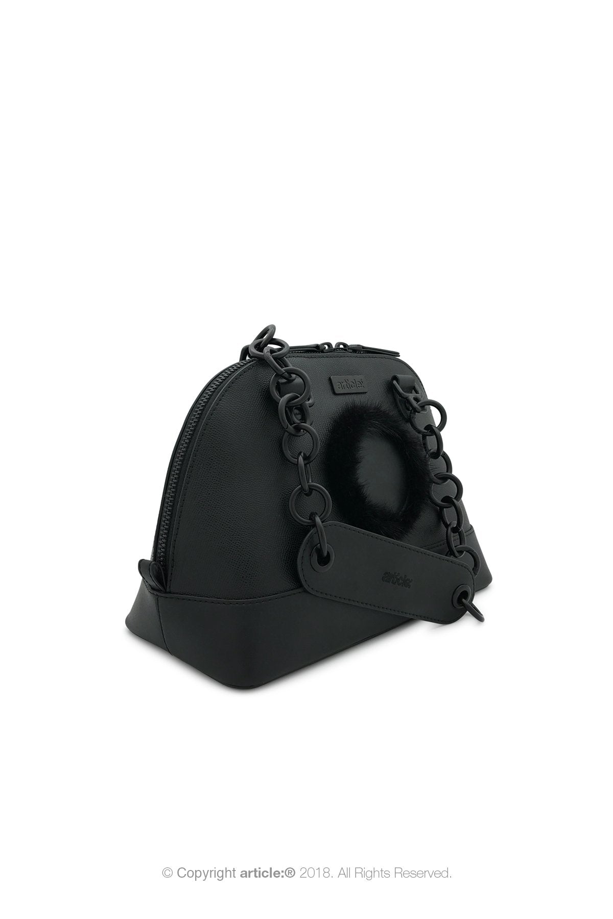 article: #140 Handbag Top Handle - Noir