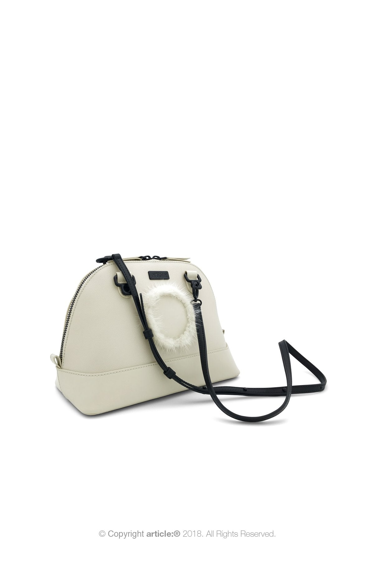 article: #140 Handbag Top Handle - Oyster