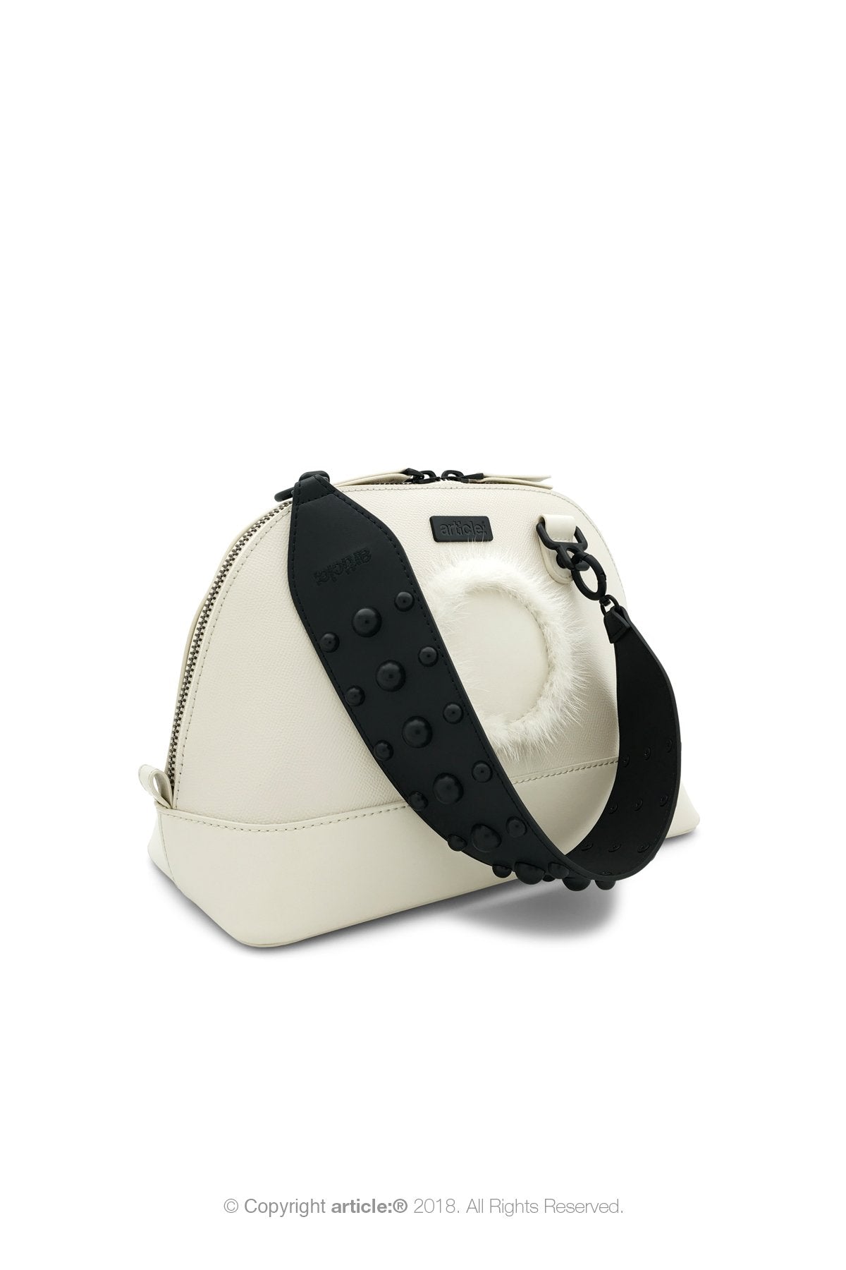 article: #140 Handbag Top Handle - Oyster