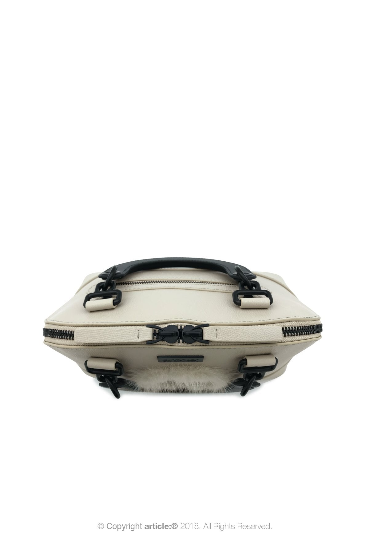 article: #140 Handbag Top Handle - Oyster