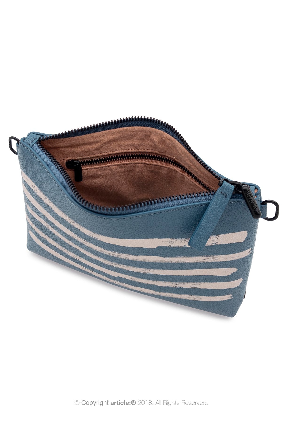 article: #007 Pochette Gusset - Prussian