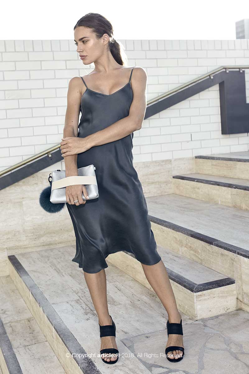 article: #015 Pochette Gusset - Silver