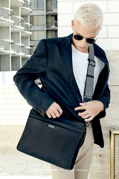 article: #160 Bag Messenger Men - Noir
