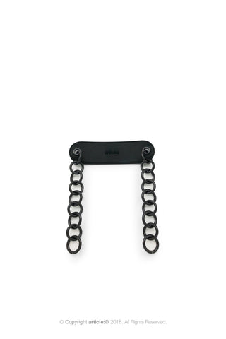 article: #001 Pochette Flat - Noir