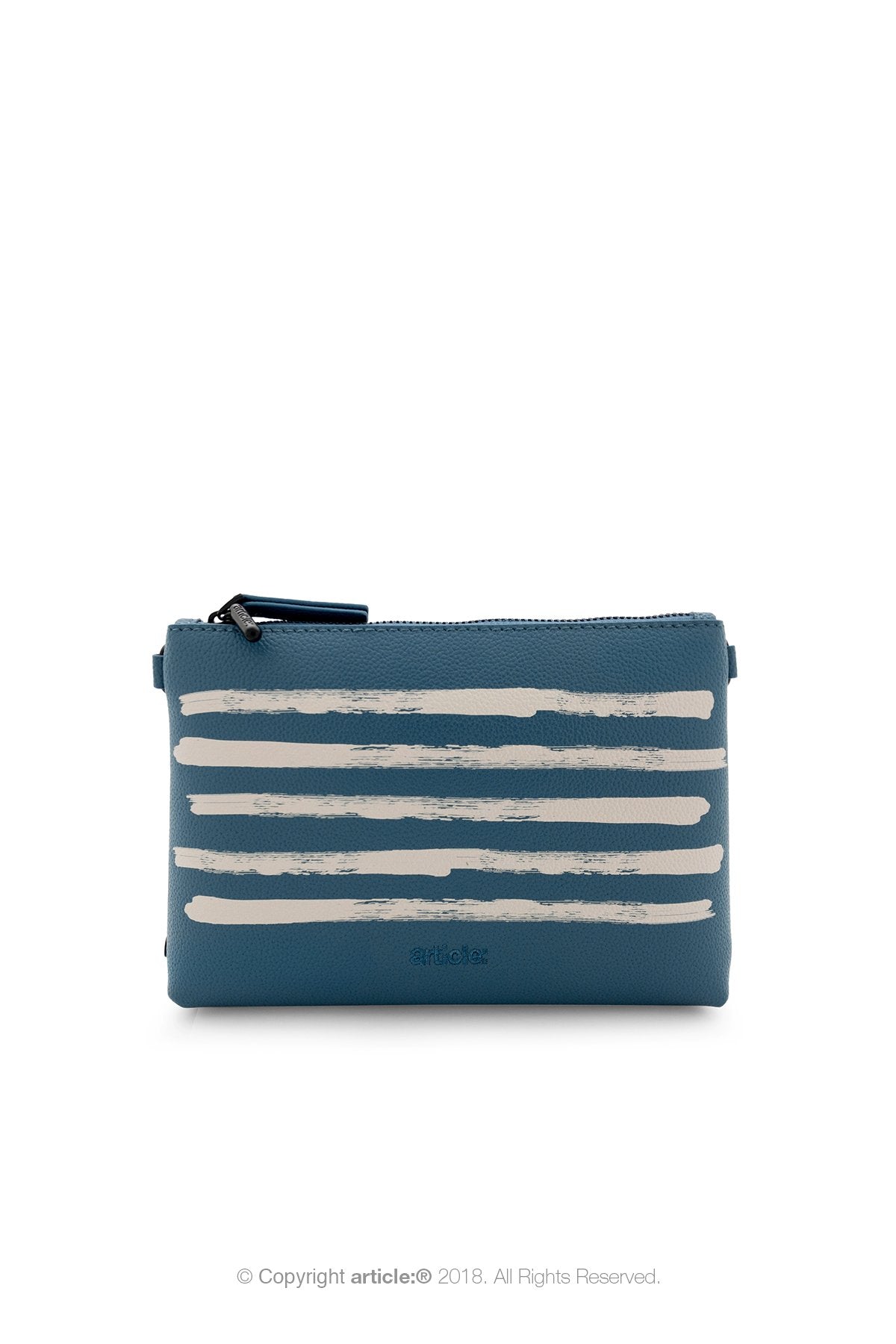 article: #007 Pochette Gusset - Prussian