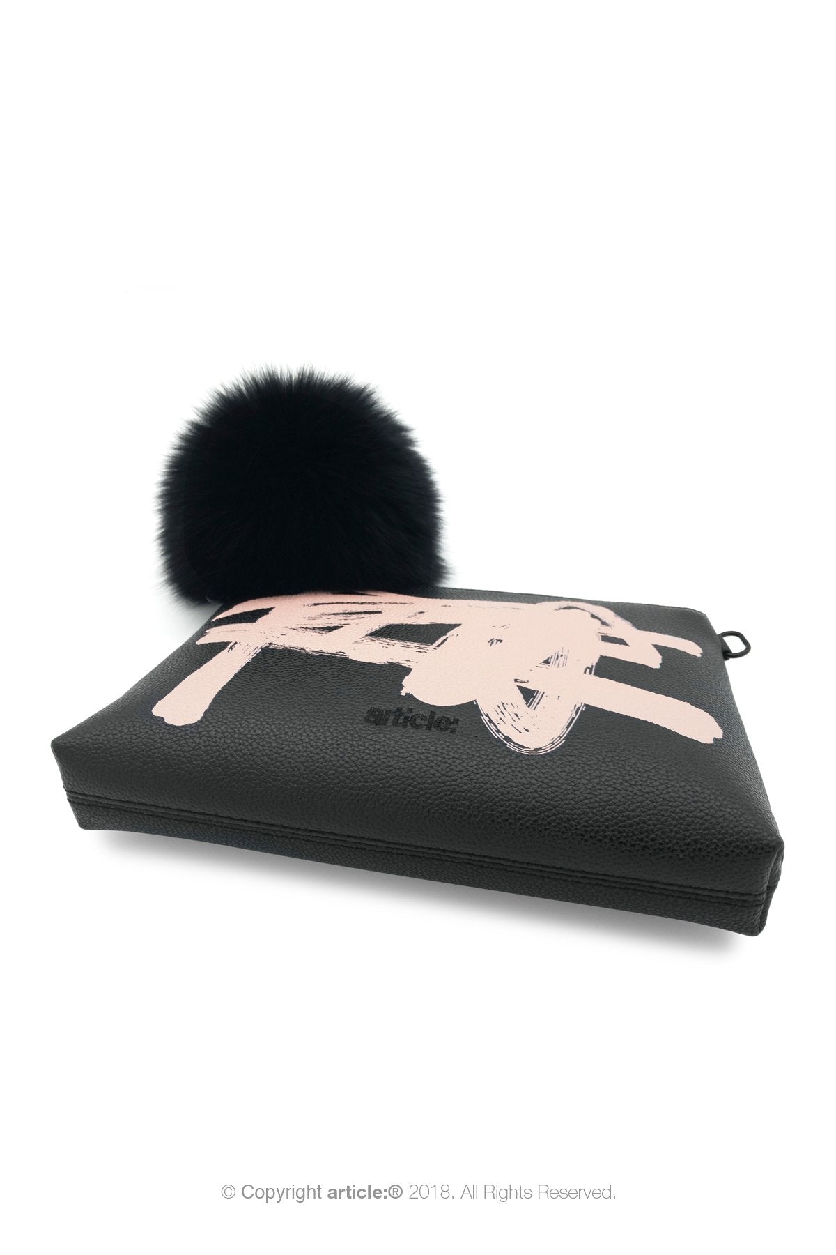 article: #007 Pochette Gusset - Noir