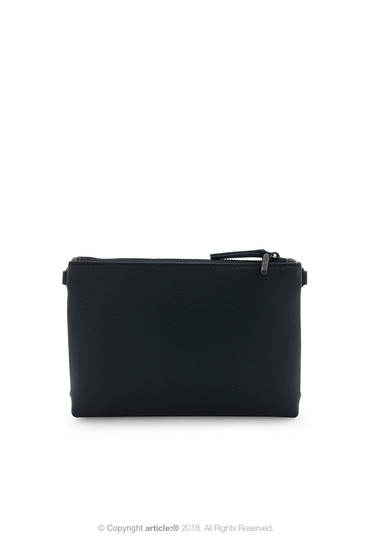 article: #007 Pochette Gusset - Noir