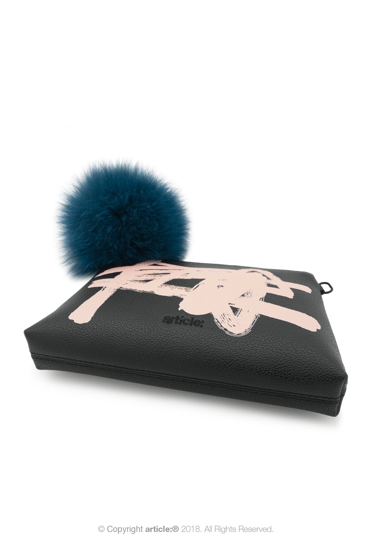 article: #007 Pochette Gusset - Noir