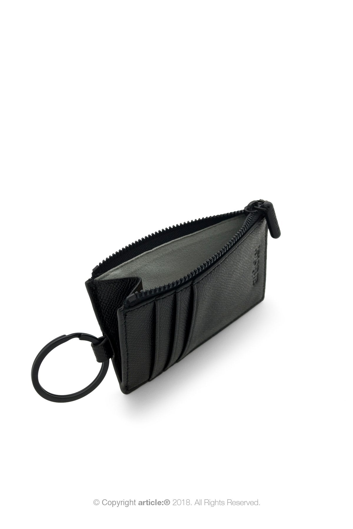 article: #201 Card Holder - Noir