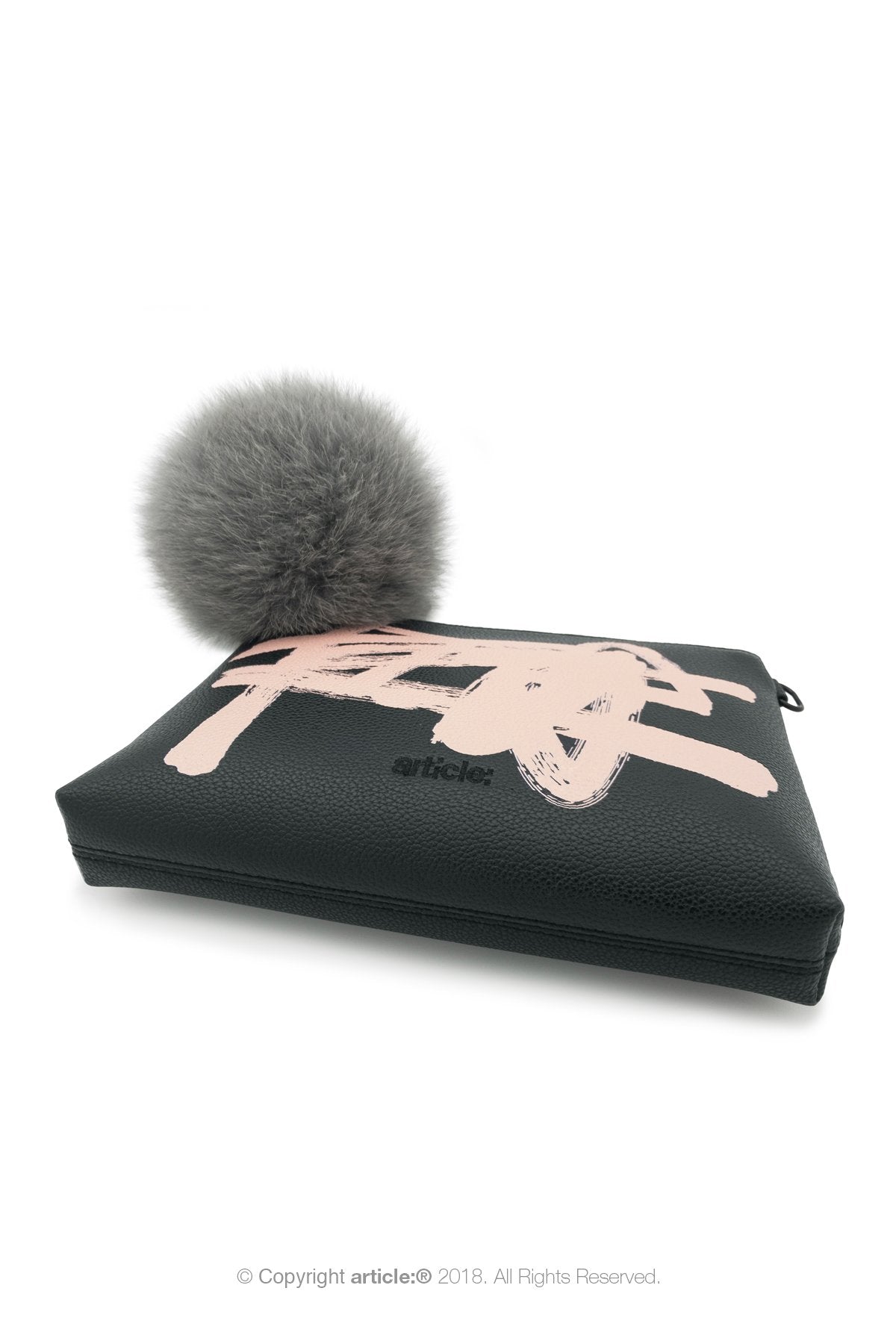 article: #007 Pochette Gusset - Noir