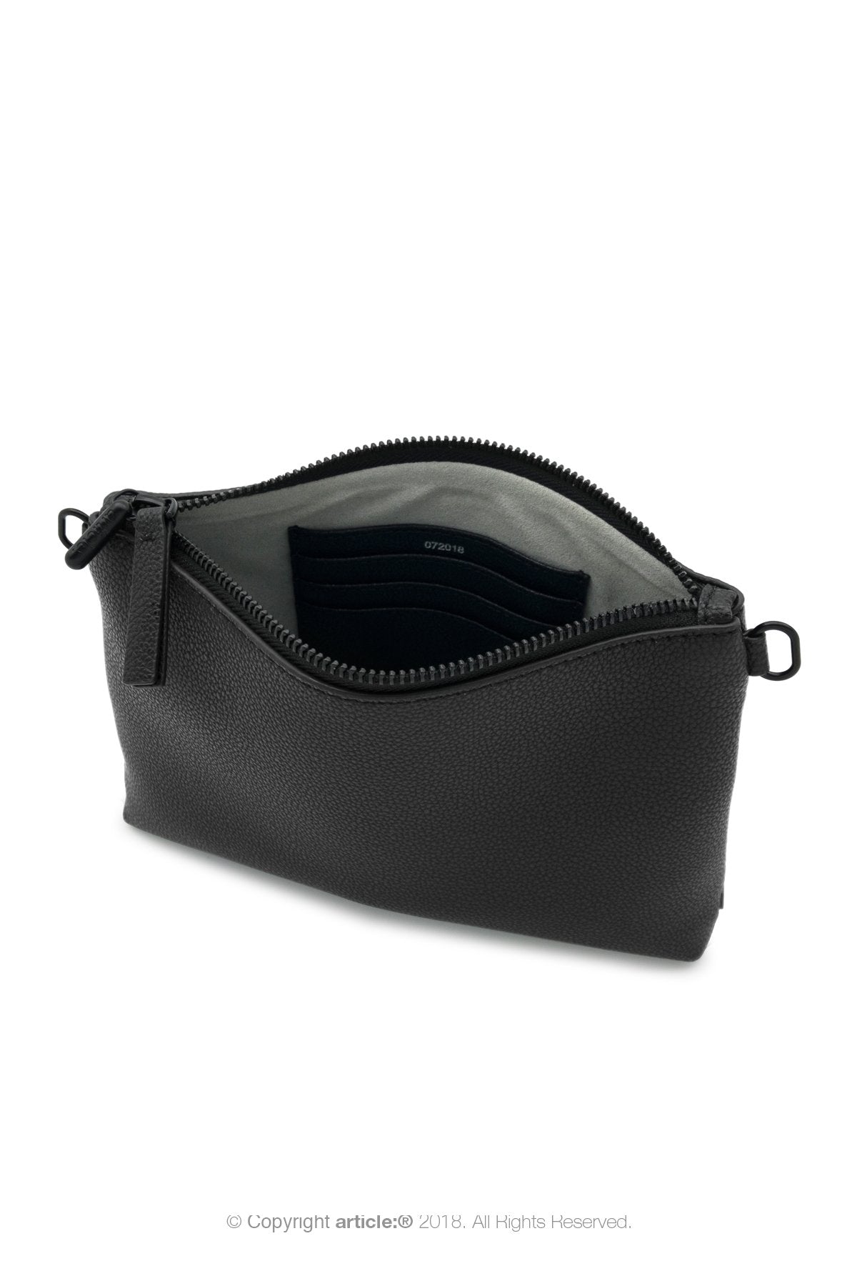 article: #007 Pochette Gusset - Noir