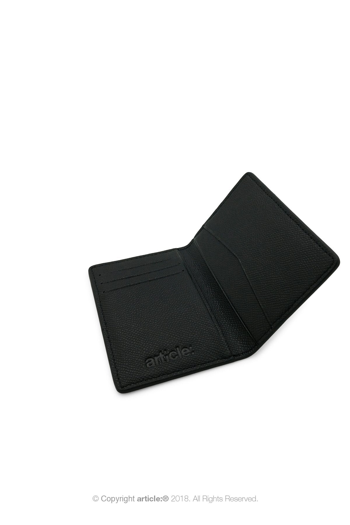 article: #202 Card Holder - Noir