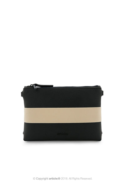 article: #015 Pochette Gusset - Noir