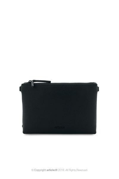 article: #003 Pochette Gusset Men - Noir