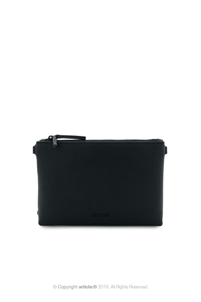 article: #003 Pochette Gusset - Noir