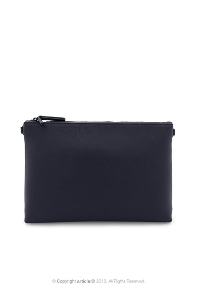 article: #073 Pochette Grande Gusset Men - Indigo