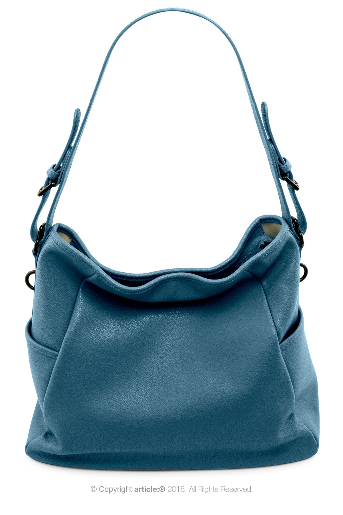article: #130 Handbag Hobo - Prussian