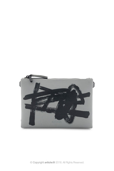 article: #007 Pochette Gusset - Gris
