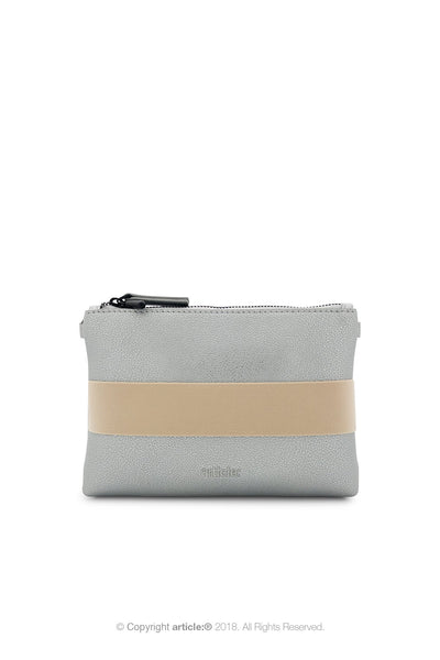 article: #015 Pochette Gusset - Silver