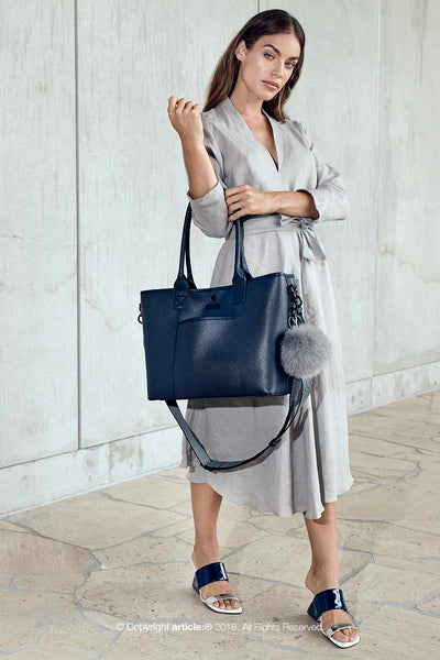 article: #150 Handbag Tote - Indigo