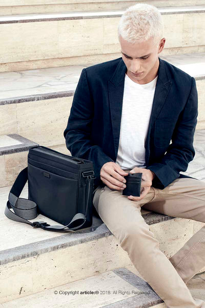 article: #200 Card Holder Men - Noir