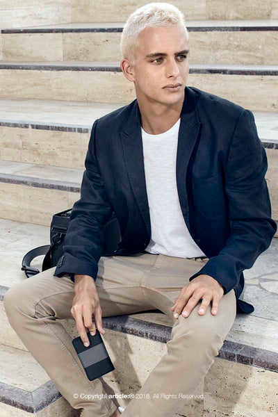 article: #202 Card Holder Men - Noir