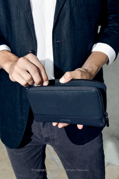 article: #230 Wallet Men - Indigo