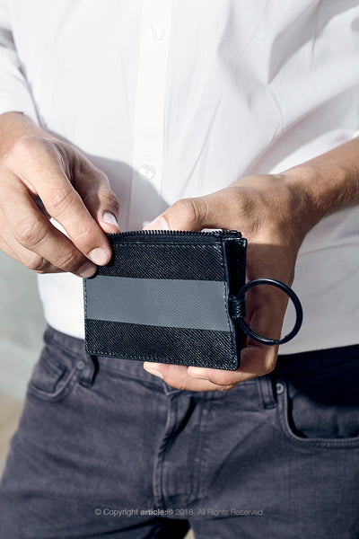 article: #201 Card Holder Men - Noir