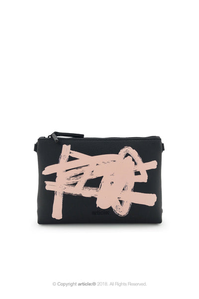 article: #007 Pochette Gusset - Noir