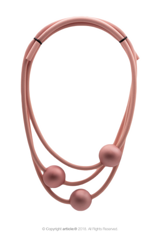article: #608 Bangle Guggenheim - Marshmallow Pink