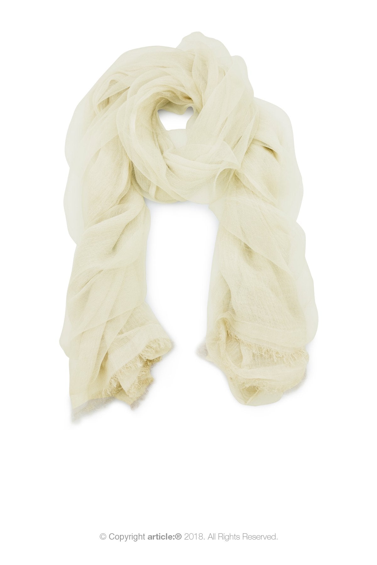 article: #900 Scarf / Wrap - Oyster