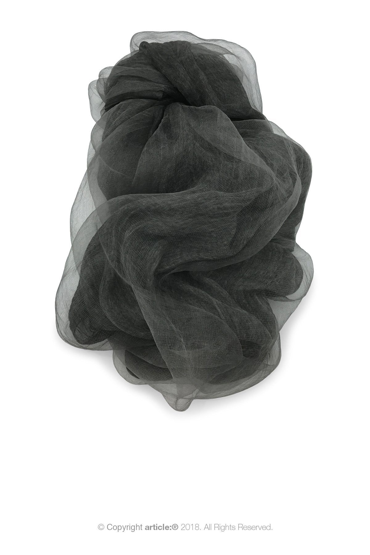 article: #900 Scarf / Wrap - Anthracite