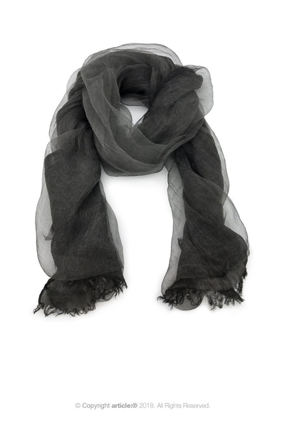 article: #900 Scarf / Wrap - Anthracite