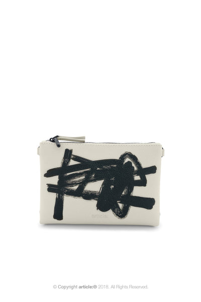 article: #007 Pochette Gusset - Oyster